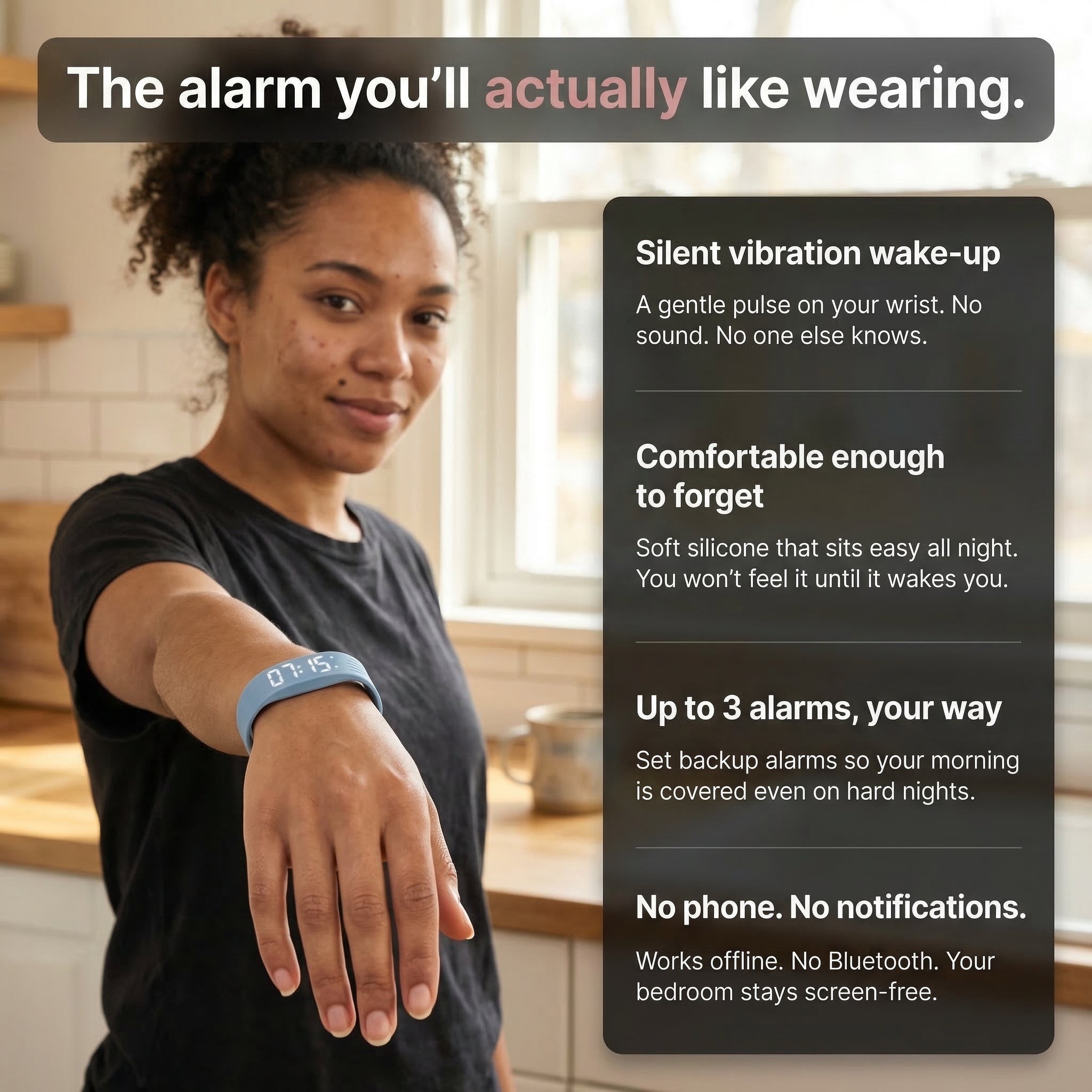 Softwake Gentle 100% Wake-Up Alarm